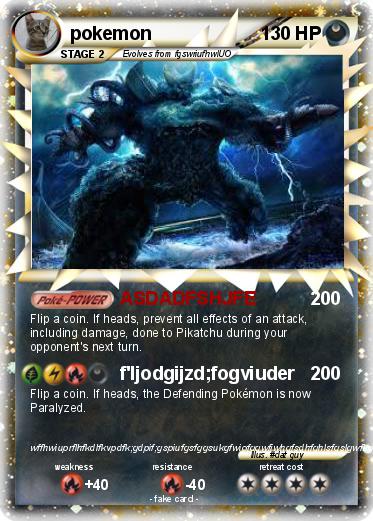 Pokemon pokemon