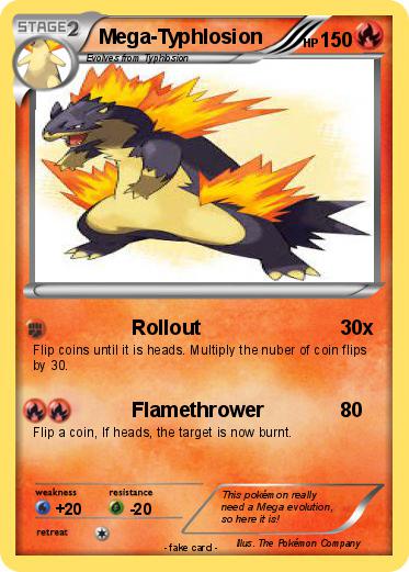 Pokemon Mega-Typhlosion