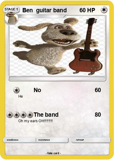 Pokemon Ben  guitar band
