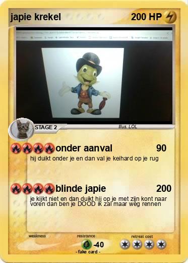 Pokemon japie krekel
