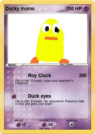 Pokemon Ducky momo