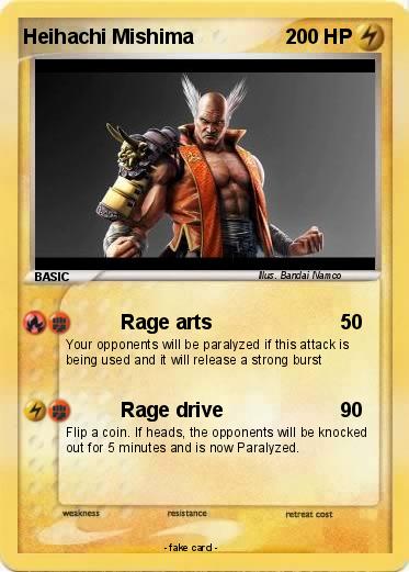 Pokemon Heihachi Mishima