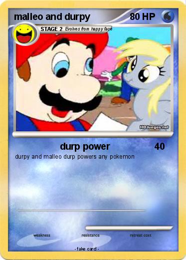 Pokemon malleo and durpy