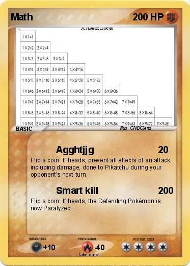 Pokemon Math