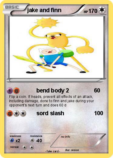 Pokemon jake and finn