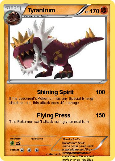 Pokemon Tyrantrum