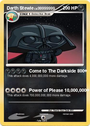 Pokemon Darth Stewie