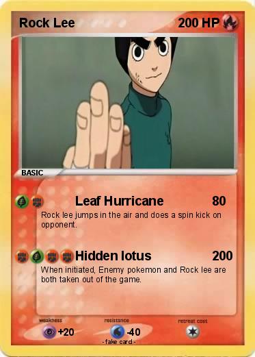 Pokemon Rock Lee