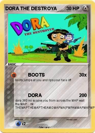 Pokemon DORA THE DESTROYA