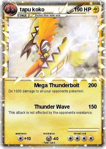 Pokemon tapu koko
