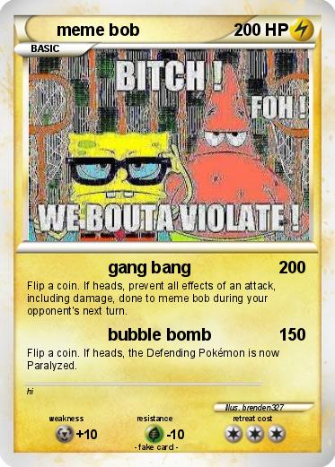 Pokemon meme bob