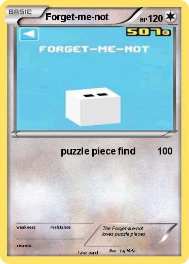 Pokemon Forget-me-not