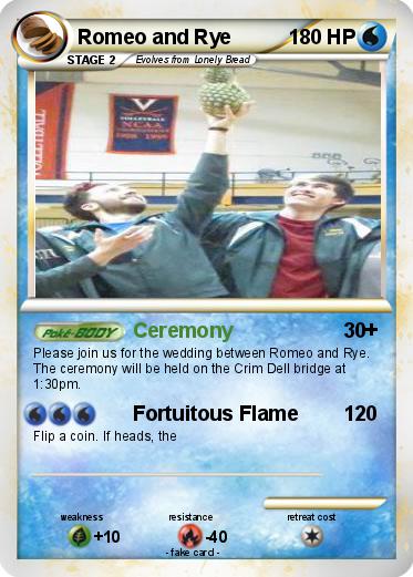 Pokemon Romeo and Rye