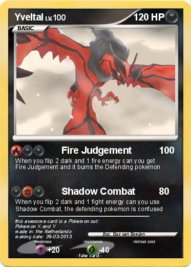 Pokemon Yveltal