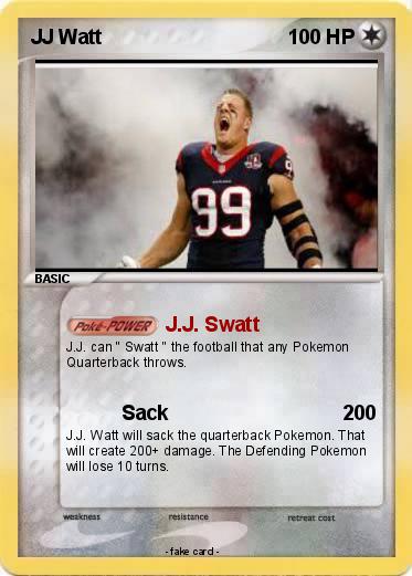 Pokemon JJ Watt