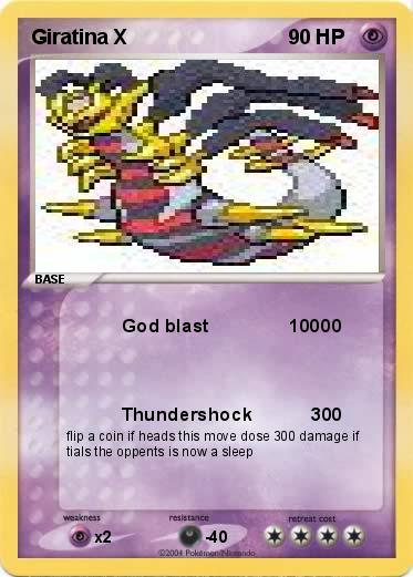 Pokemon Giratina X