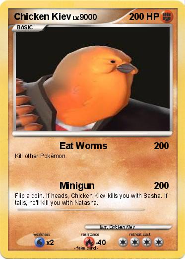 Pokemon Chicken Kiev