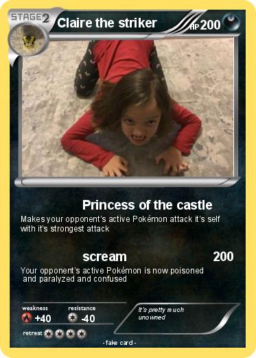 Pokemon Claire the striker