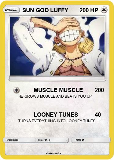 Pokemon SUN GOD LUFFY