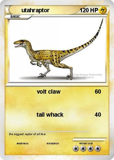 Pokemon utahraptor