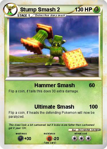 Pokemon Stump Smash 2