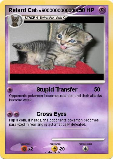 Pokemon Retard Cat