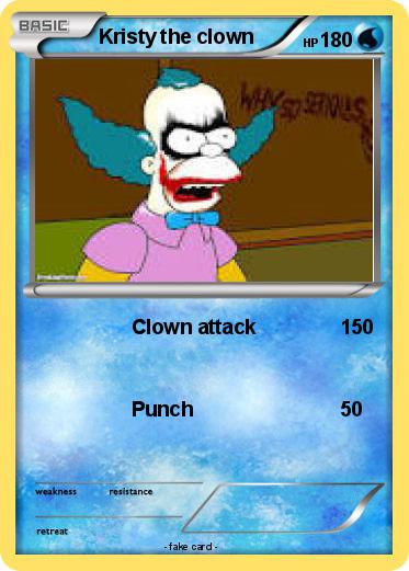 Pokemon Kristy the clown