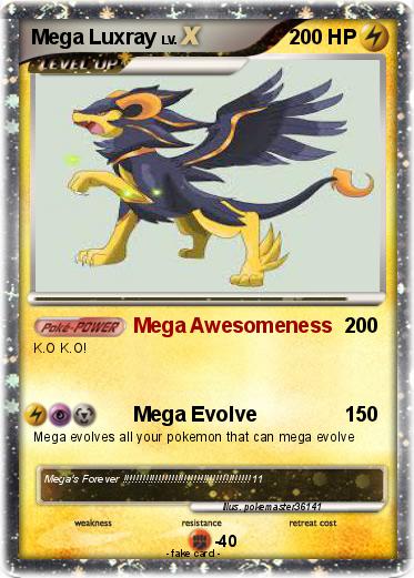 Pokemon Mega Luxray