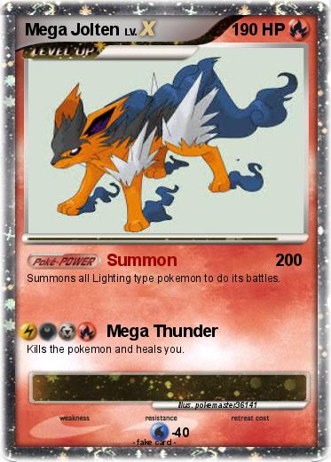 Pokemon Mega Jolten