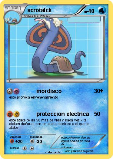 Pokemon scrotalck