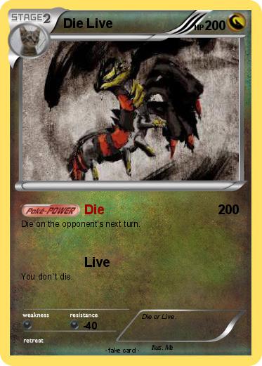 Pokemon Die Live