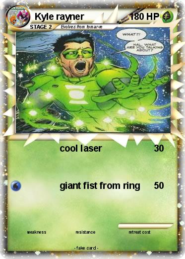 Pokemon Kyle rayner