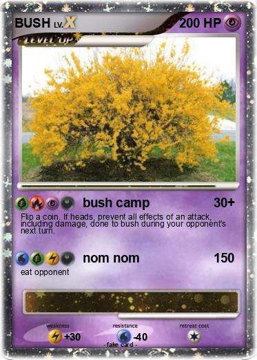 Pokemon BUSH