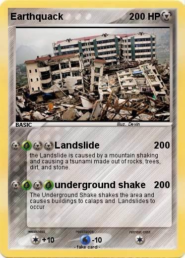 Pokemon Earthquack