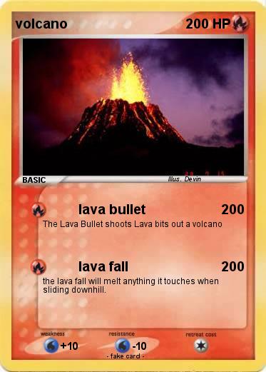 Pokemon volcano