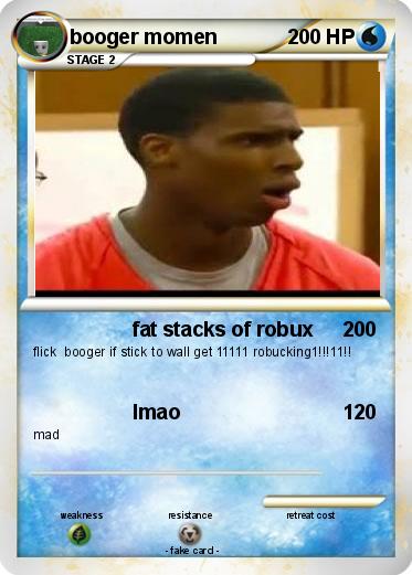 Pokemon booger momen