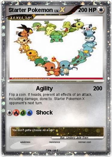 Pokemon Starter Pokemon