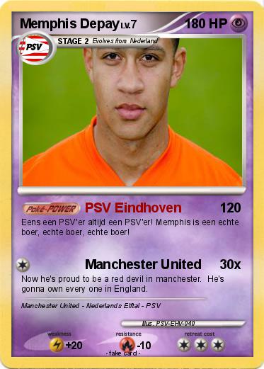 Pokemon Memphis Depay