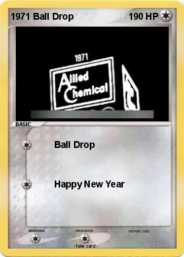 Pokemon 1971 Ball Drop