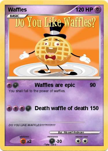 Pokemon Waffles
