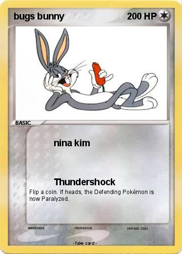 Pokemon bugs bunny