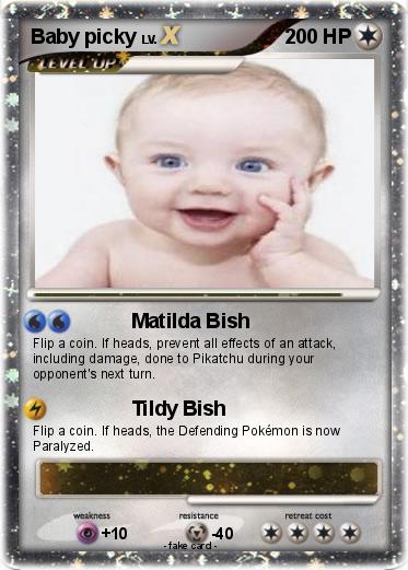 Pokemon Baby picky