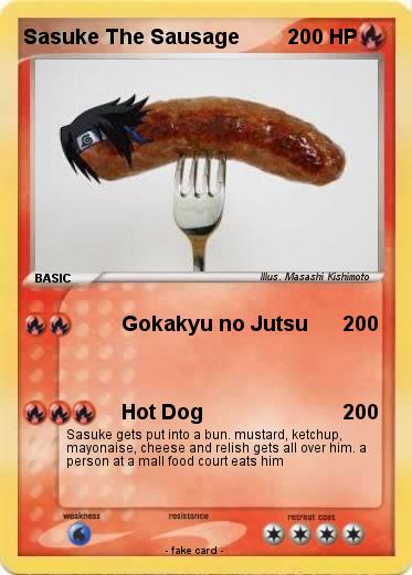 Pokemon Sasuke The Sausage