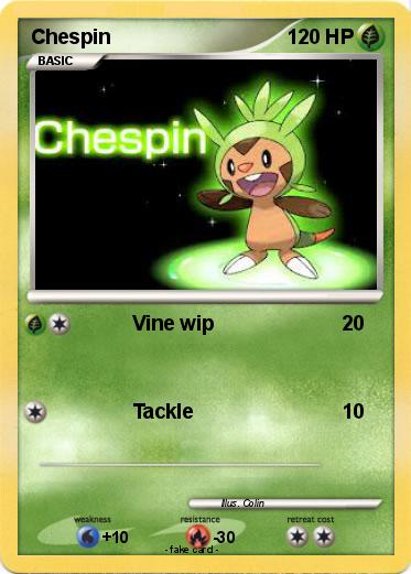 Pokemon Chespin