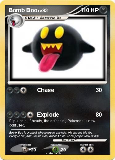 Pokemon Bomb Boo