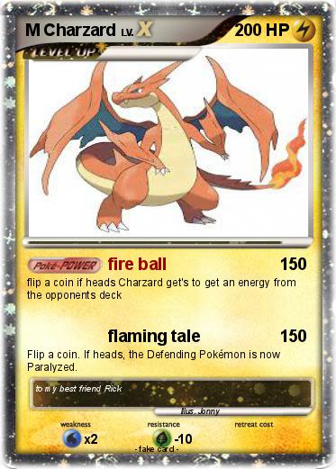 Pokemon M Charzard