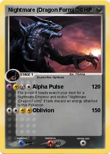 Pokemon Nightmare (Dragon Form)