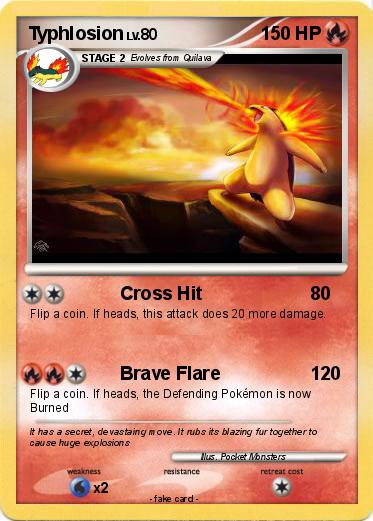 Pokemon Typhlosion