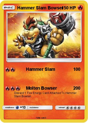 Pokemon Hammer Slam Bowser