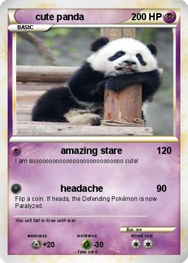 Pokemon cute panda